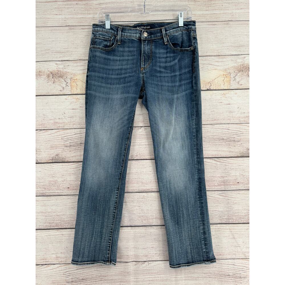 Driftwood Taylor Straight Relaxed Jeans Womens 28‎ Blue Medium Wash Denim